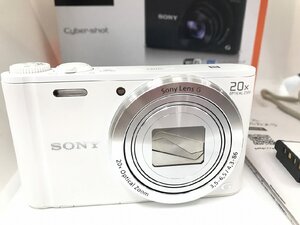 キングラム[31]SONY Cyber-shot デジタルスチルカメラ DSC-WX350 カメラ ホワイト サイバーショット ソニー ジャンク【送料無料】＠409