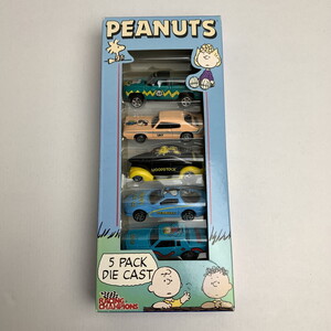 FUZ【中古美品】PEANUTS レーシングチャンピオン スヌーピー ミニカー〈061-241216-MO-01-FUZ〉