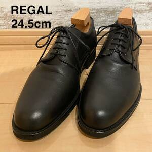 【未使用に近い】REGAL リーガル プレーントゥ GORE-TEX 31NR ブラック