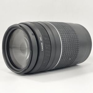 【1R16】1円スタート CANON ZOOM LENS EF 75-300mm 1:4-5.6 Ⅲ USM キャノン キヤノン カメラレンズ 一眼レフカメラレンズ