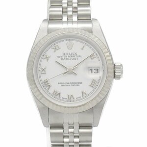 ロレックス デイトジャスト F番 腕時計 ウォッチ ブランドオフ ROLEX K18WG（ホワイトゴールド） 腕時計 WG/SS