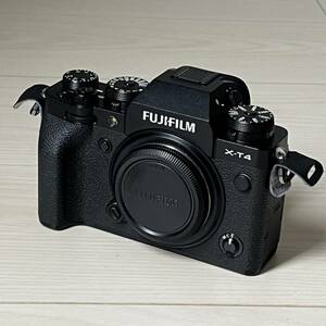 FUJIFILM X-T4 ブラック ボディ APS-Cサイズ ミラーレスカメラ 超美品