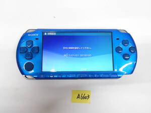 SONY プレイステーションポータブル PSP-3000 動作品 本体のみ 　A6603