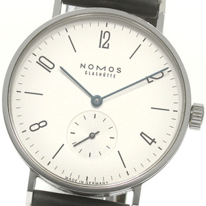 ベルト訳あり ノモス NOMOS タンジェント 裏スケルトン 手巻き メンズ _845907