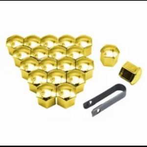 ★ ホイールナット カバー 20個セット　4穴・5穴用 21mm