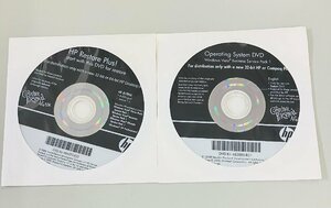 2YXS155★現状・未使用品★HP リストアプラス(dc7800)＆オペレーティングシステムWindows Vista Business Service Pack1 (32bit)