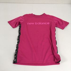 送料無料★new balance ニューバランス★半袖Tシャツ　トップス★ピンク★キッズ　150 子供　#60527sj140