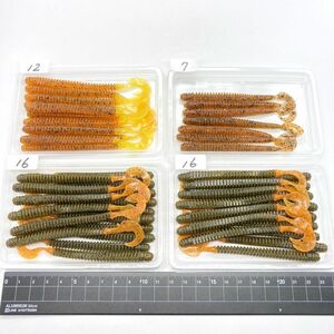 713646 ZOOM/ZBC 4インチ デッドリンガー お徳用５１本 ズーム ZOOM BAIT COMPANY DEAD RINGER カラーアソート リングワーム