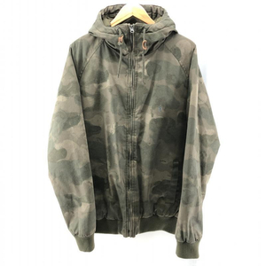 【中古】VOLCOM　中綿ジャケット サイズL カーキ　ボルコム[240024441839]