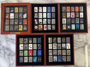 管理番号U360【未使用】 ディアゴスティーニ ZIPPO COLLECTION ジッポー コレクション 計100点 箱、冊子付 ライター 喫煙具