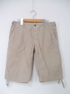 n100/ショートパンツ/ベージュ/エヌワンハンドレッド 中古 1-0609S 171388