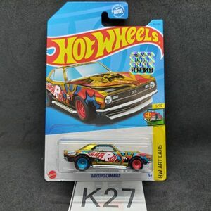 K27 1円～ 激レア 格安【スーパートレジャーハント】ホットウィール STH treasure リアルライダー camaro カマロ Chevrolet シボレー COPO