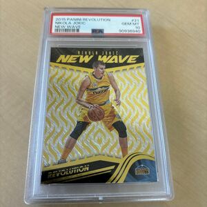 NBA PSA10 2015-16 REVOLUTION NEW WAVE RC NIKOLA JOKIC NUGGETS