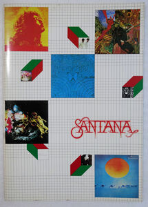 ★美品★カルロス・サンタナ(SANTANA)★1976年日本公演パンフレット★送料920～