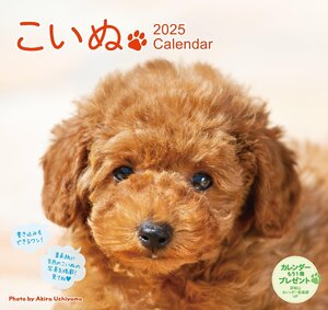 2025 こいぬカレンダー（壁掛け）犬 ([カレンダー])