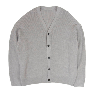 SOPHNET. ソフネット 22AW SOPH-222057 CARDIGAN ウール カーディガン グレー系 L【中古】