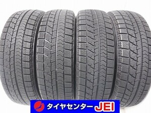 155-65R13 8-8.5分山 ブリヂストン ブリザックVRX 2019年製 中古スタッドレスタイヤ【4本セット】送料無料(AS13-3335）