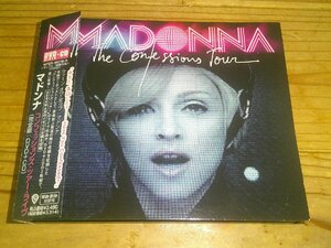 ●即決！CD+DVD：MADONNA マドンナ コンフェッションズ・ツアー・ライヴ 完全盤 DVD+CD：帯付：デジパック仕様