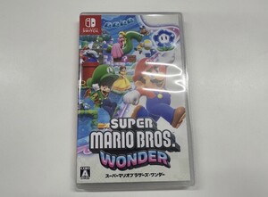 switchソフト ニンテンドースイッチ SUPER MARIO BROS WONDER スーパーマリオブラザース・ワンダー【動作確認済】