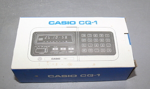 レア★希少品　昭和レトロ デットストック CASIO でんクロ CQ-1 コンピュウタークォーツ (白)日本製 ジャンク扱いで 格安（34）