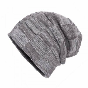 ニット帽子 ワッチキャップ キャップ KNIT CAP ロールワッチ レディース メンズ GY トレンド NT41-4