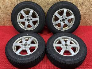 BRIDGESTONE FEID 14×5.5J ＋45 4穴 2022年製 YOKOHAMA ICE GUARD IG60 185/70/R14 売切!!