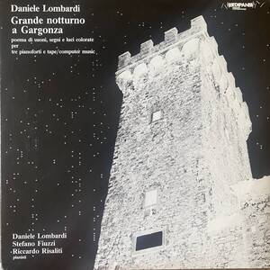 [Experimental, Contemporary] 2LP / Daniele Lombardi ダニエレ・ロンバルディ - Grande Notturno A Ga... / Edipan PAN PRC S20-19 / 