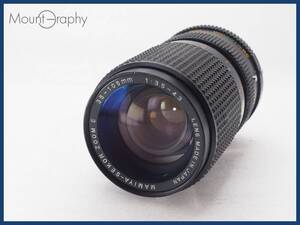 ★実用美品★ MAMIYA マミヤ MAMIYA-SEKOR ZOOM E 35-105mm F3.5-4.3 ★完動品★同梱可 #i8329