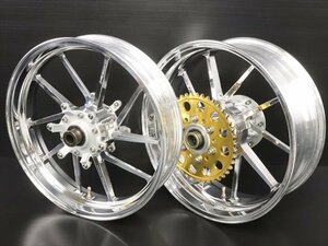 激安！YZF-R1用ゲイルスピード製アルミ鍛造ホイール前後Set/3.50+6.00！5PW/2002～