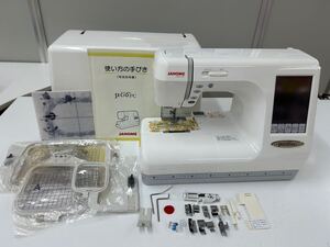 ★JANOME（ジャノメ） スーパーセシオ【SECIO PC】 ☆通電・試し縫い確認済み☆ジャンク品☆1円スタート