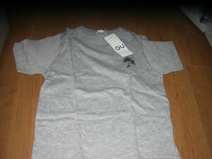 GU　110　ヤシの木半袖Tシャツ