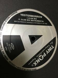 Tiny Panx / Yestermorrow / Kan Takagi 高木完　- Hiroshi Fujiwara 藤原ヒロシ　/ 田村玄一　/ Dub Master X