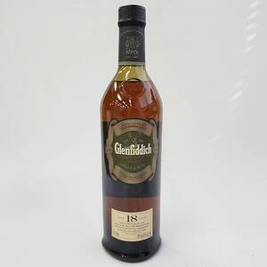 24広/A031946-1/M011-601/MK5000 酒 Glenfiddich PURE SINGLE MALT AGED 18 YEASR グレンフィディック ピュア シングルモルト 40％ 700ml