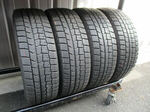 ★☆195/65R16 92Q ダンロップ WINTER MAXX WM02 スタッドレス 2019年製 4本 送料込 T45110907☆★インボイス領収書発行可能