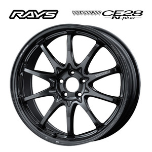 送料無料 レイズ VOLK RACING CE28N-plus 9.5J-18 +41 5H-100 (18インチ) 5H100 9.5J+41【1本単品 新品】