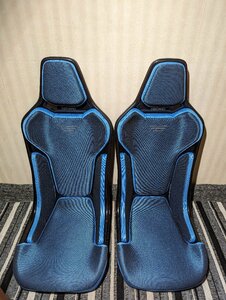 RECARO レカロ RCS ブルー ブラックシェル 2脚 使用わずか 超美品 取説 S660 S2000 AP1 AP2 PP1 L880K LA400K ND5RC