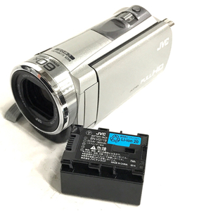 1円 JVC AVCHD FULL HD GZ-HM177-S ビデオカメラ ハンディビデオカメラ 映像機器 通電動作未確認