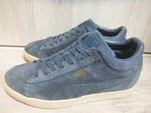 PUMA STEPPER ネイビー 27.5cm ☆ プーマ ステッパー スエード スウェード 紺 356170-04