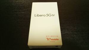 Libero 5G ⅳ:ホワイト新品(SIMフリー)スマートフォン:スピード発送一括購入品:送料無料