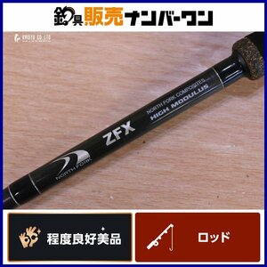 【程度良好美品☆】ノースフォークコンポジット ZFX ZS66ML スピニングロッド NORTHFORKCOMPOSITE ZFX バス 釣り 等に（CKN_O1）