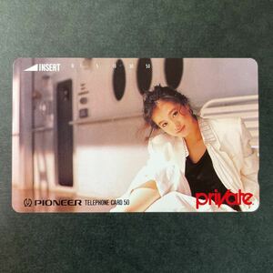 即決◆ M 未使用 新品 中森明菜 AKINA NAKAMORI テレカ テレフォンカード テレホンカード ミュージシャン 女性