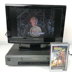 SONY ソニー VHS ビデオデッキ SLV-FT5 動作品 リモコン付き 