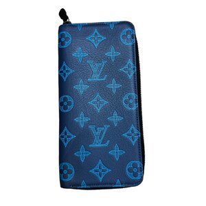 LOUIS VUITTON ルイヴィトン LV モノグラムシャドウ ジッピーウォレット ヴェルティカル M82322 RFID反応あり 長財布 um ABD3