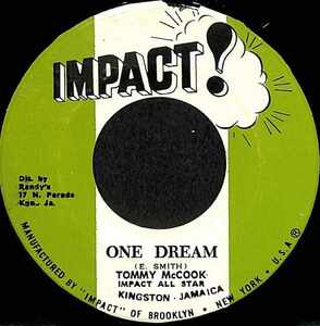 242798 TOMMY McCOOK Impact All Stars / One Dream / Version(7)