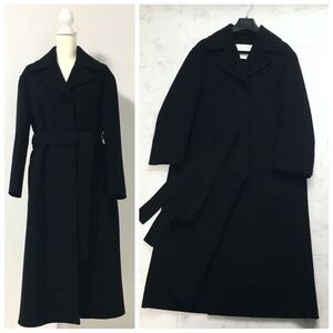 近年美品　JILSANDER ジルサンダー ウール　ロング　ベルト　コート　送料無料　