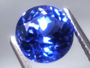 2.17ct 新品・タンザナイトカラー 合成人造宝石 ヤグセラミック ＹＡＧ（イットリウム・アルミニウム・ガーネット）