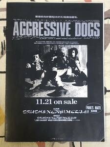 ★非売品CD　AGGRESSIVE DOGS/アグレッシブドッグス「TRUTH&NEWS!MEDIA!!」 見本盤 　promo only レア盤　japan mint sample punk