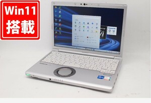 779時間 中古 フルHD 12.1型 Panasonic Let’s note CF-SV1R Windows11 11世代 i5-1145G7 16GB NVMe 256GB-SSD カメラ 無線Wi-Fi6 管:1018m