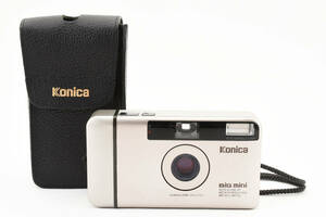 1円～美品＊Konica コニカ BiG mini BM-301 KONICA LENS 35mm F3.5 単焦点 広角 コンパクトカメラ ケース付