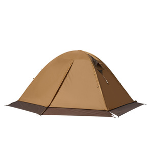 新品 MOBI GARDEN(モビガーデン) COLD MOUNTAIN 3 PLUS TENT テント 3人用 軽量 二重層通気性良い 4シーズン 防風防雨防災 キャンプ サンド